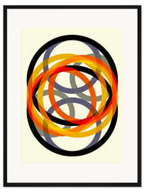 Gerahmter Kunstdruck Orbit