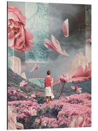 Magnettafel Ich versuche die Entfernung zu akzeptieren