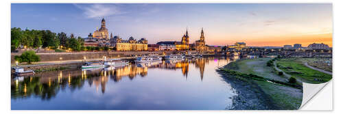 Sisustustarra Dresden bank of the Elbe