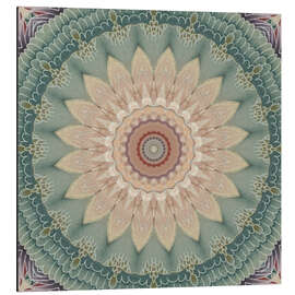 Magnettafel Boho Blume