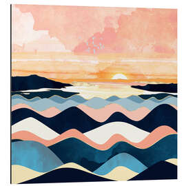 Magnettafel Herbst Ozean