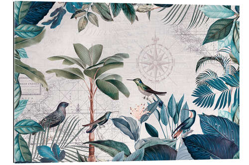 Galleriprint Tropical Journey Of The Birds