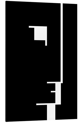 Tableau en aluminium Exposition Bauhaus 1923