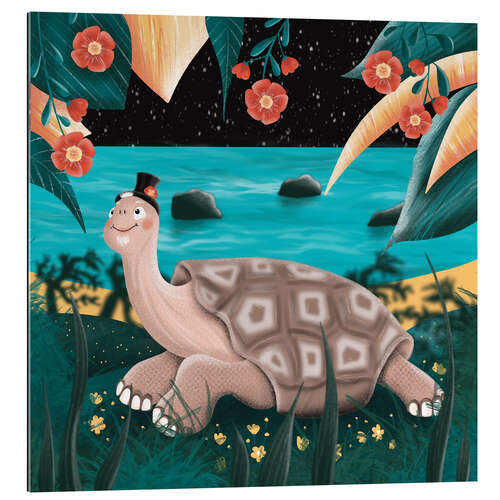 Gallery print Diego the giant tortoise