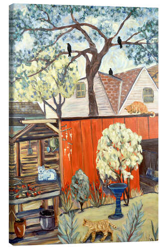 Canvas print Backyard Jungle