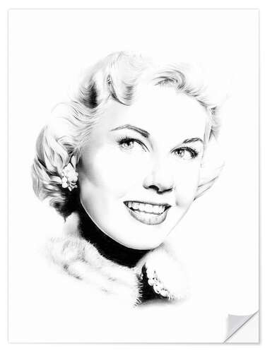 Sticker mural Doris Day