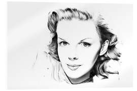 Acrylglasbild Judy Garland