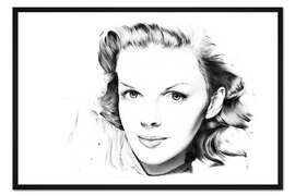 Gerahmter Kunstdruck Judy Garland