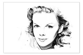 Wandbild  Judy Garland - Dirk Richter