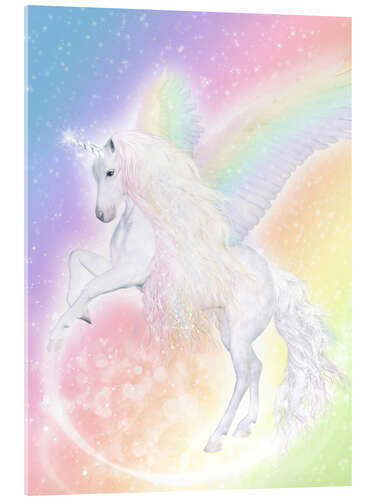 Acrylglas print Unicorn Pegasus - Enchant your life