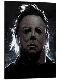 Quadro em alumínio Michael Myers