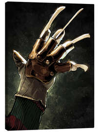 Canvas print Freddy Krueger's claws - Nikita Abakumov