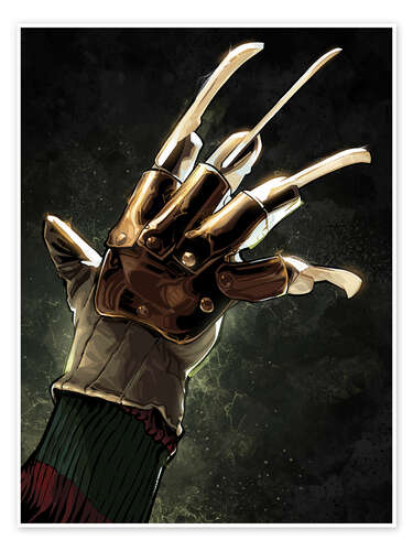 Plakat Freddy Krueger's claws