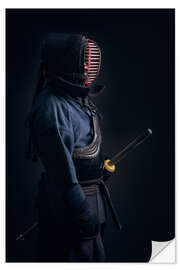 Sisustustarra Kendo fighters in Shinai uniform