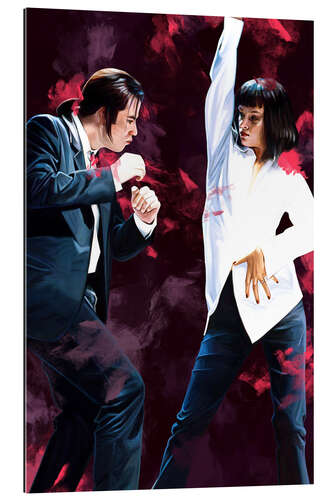 Gallery print Pulp Fiction - Mia & Vincent