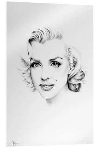 Acrylic print Marilyn Monroe V