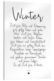 Gallery print Winter - a poem