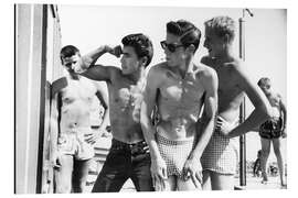 Magnettafel Am Strand