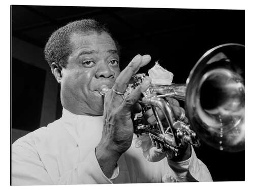 Stampa su alluminio Louis Armstrong II