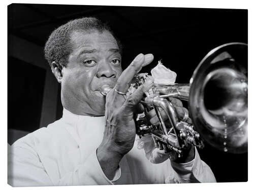 Tableau sur toile Louis Armstrong II