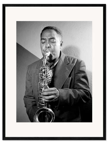 Impresión de arte enmarcada Charlie Parker
