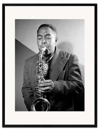 Ingelijste kunstdruk Charlie Parker