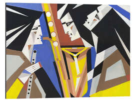 Magnettafel Harmonie: Flöte, Trompete, Saxophon