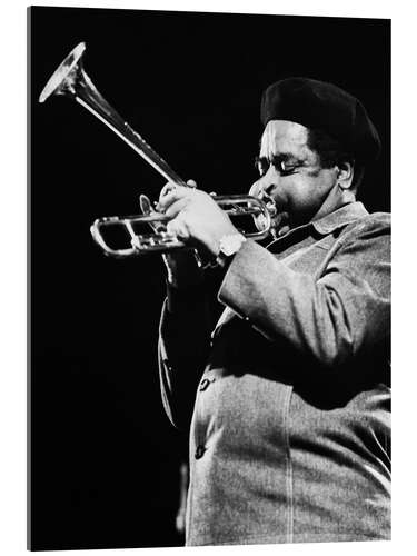 Acrylic print Dizzy Gillespie