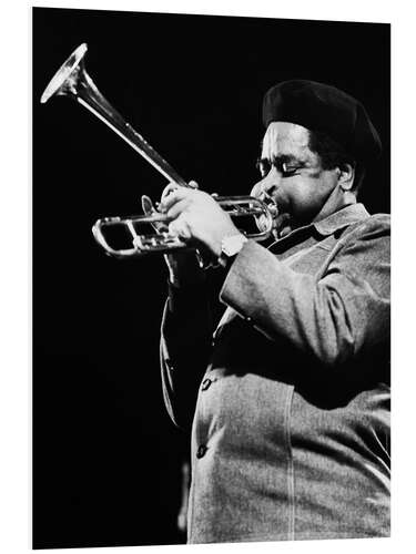 Foam board print Dizzy Gillespie