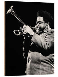 Holzbild Dizzy Gillespie