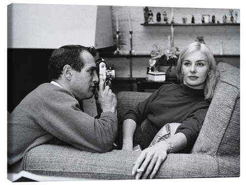 Lienzo Paul Newman & Joanne Woodward