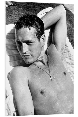 Foam board print Paul Newman