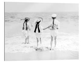 Tableau en plexi-alu Les amateurs de plage de Coney Island