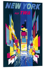 Gallery print New York, Fly TWA