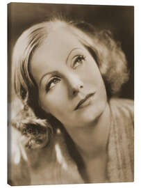 Canvas print Greta Garbo