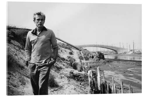 Acrylic print James Dean