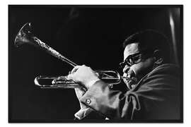 Gerahmter Kunstdruck Dizzy Gillespie