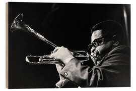 Holzbild Dizzy Gillespie