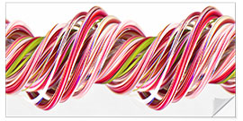 Selvklæbende plakat Digital strip image