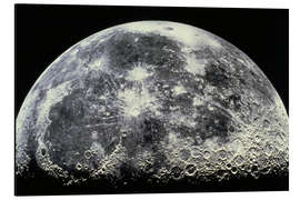 Aluminium print Moon