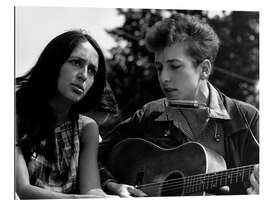 Gallery print Joan Baez, Bob Dylan, March on Washington