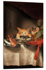 Gallery print Cat dinner