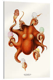 Galleriprint Ice cream octopus