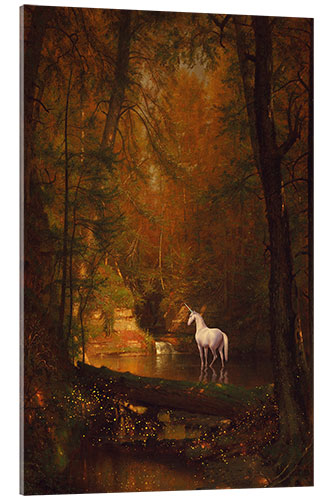 Acrylic print The last Unicorn