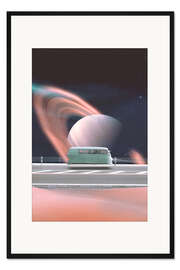 Gerahmter Kunstdruck Raumreisender