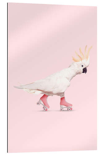 Galleritryck Rollerskating Cockatoo