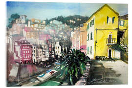 Acrylglasbild Cinque Terre, Rio Maggiore