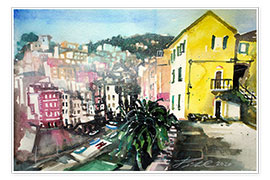 Poster Cinque Terre, Rio Maggiore