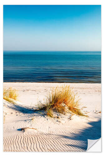 Sisustustarra Dunes and the sea