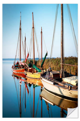 Autocolante decorativo Barcos em Wieck no Darß